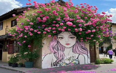  泾阳怎么设计网红打卡墙绘