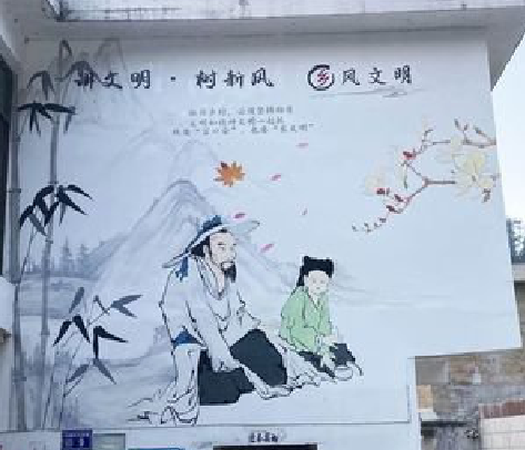  泾阳分享几个墙绘保养知识。