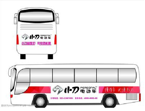  泾阳公交车身贴如何完美贴合？