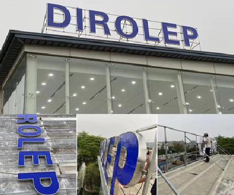  泾阳楼顶发光字安装的注意事项。